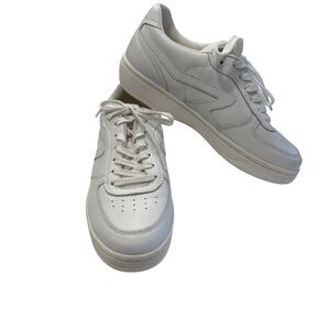 rag & bone Women’s Retro Court Sneaker White Leather Sz US 8.5 EU 39 NEW